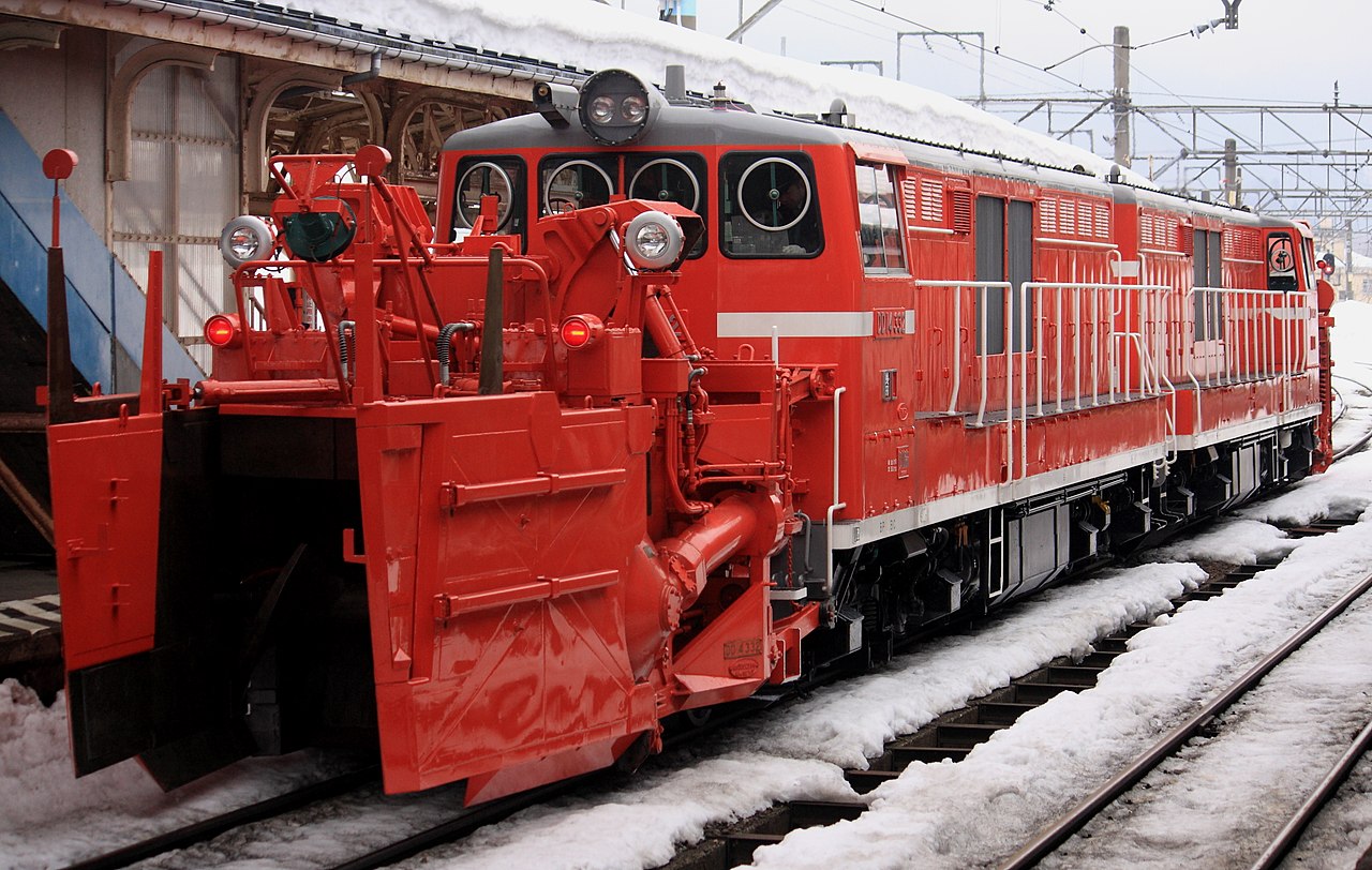 DD14形除雪装置付ディーゼル機関車量産