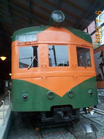 大阪交通科学博物館に保存されたクハ86形電車