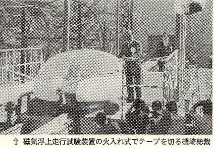 磁気浮上走行試験装置(リニア・インダクション・モーター)の火入れ式が、総裁をはじめ多くの関係昔出席のもとに、東京・立川鉄道技術研究所で行なわれた。鉄道100年を記念して昨年9月から技研構内に建設していたもの